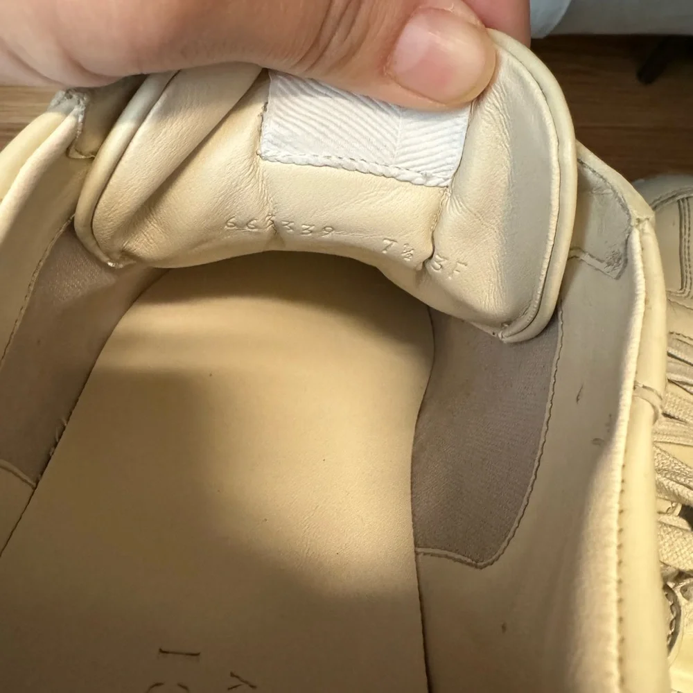 MEN'S RHYTON GUCCI LEATHER SNEAKER - Picture 3 of 7
